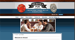 Desktop Screenshot of heroespub.com